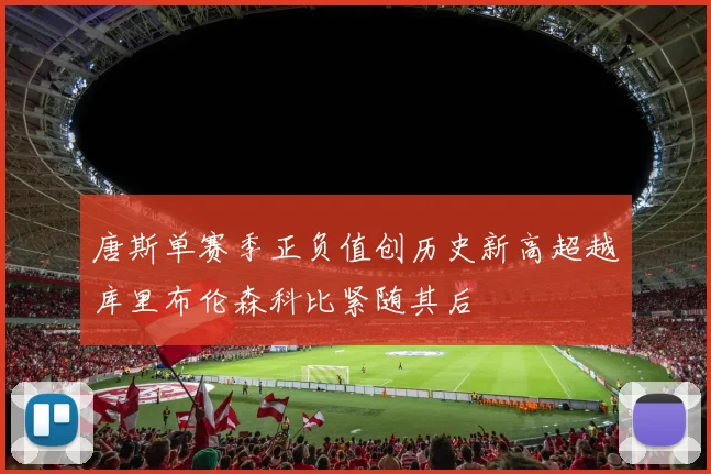 唐斯单赛季正负值创历史新高超越库里布伦森科比紧随其后